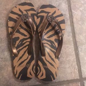 Brighton flip-flops size 78 alligator